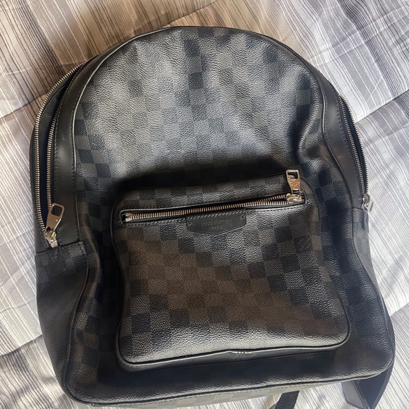 Louis Vuitton Ellipse Backpack Blurry Monogram Brown for Men